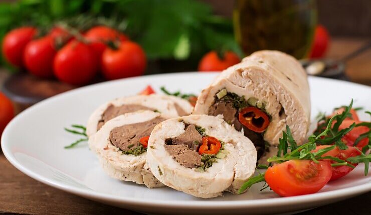 pollo relleno