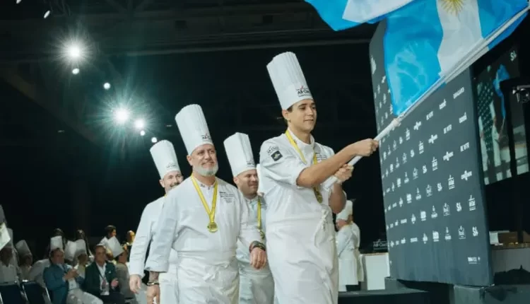 cocineros patagonico con bandera