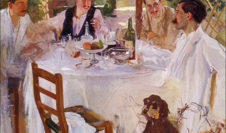 Manuel_Benedito_Vives-Sobremesa_En_El_Jardin_De_La_Academia