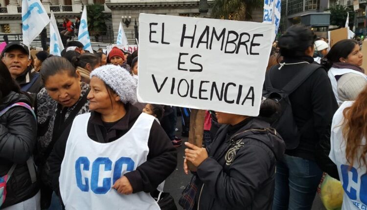 el hambre es violencia