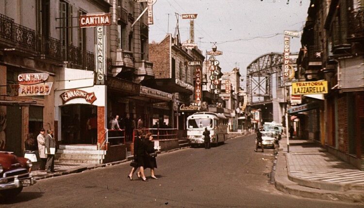 Calle Necochea 1960