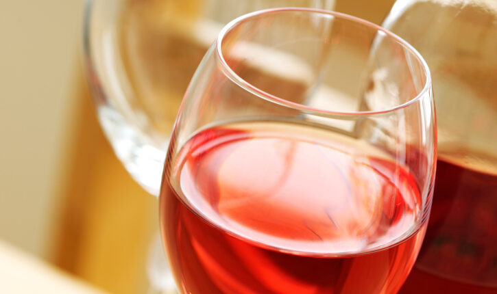 Rose wine